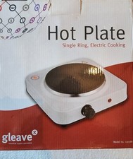 Hot Plate Single Ring Joseph Gleave New 1.5kw Thermostatically Controlled 185mm