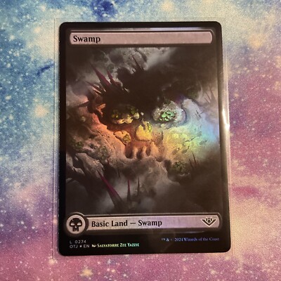 Swamp (FOIL) x1 - MTG Outlaws of Thunder Junction OTJ #274 | eBay