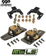 1968-72 Chevy Chevelle LS Engine Swap Conversion Motor Mount Adapter Bracket Kit
