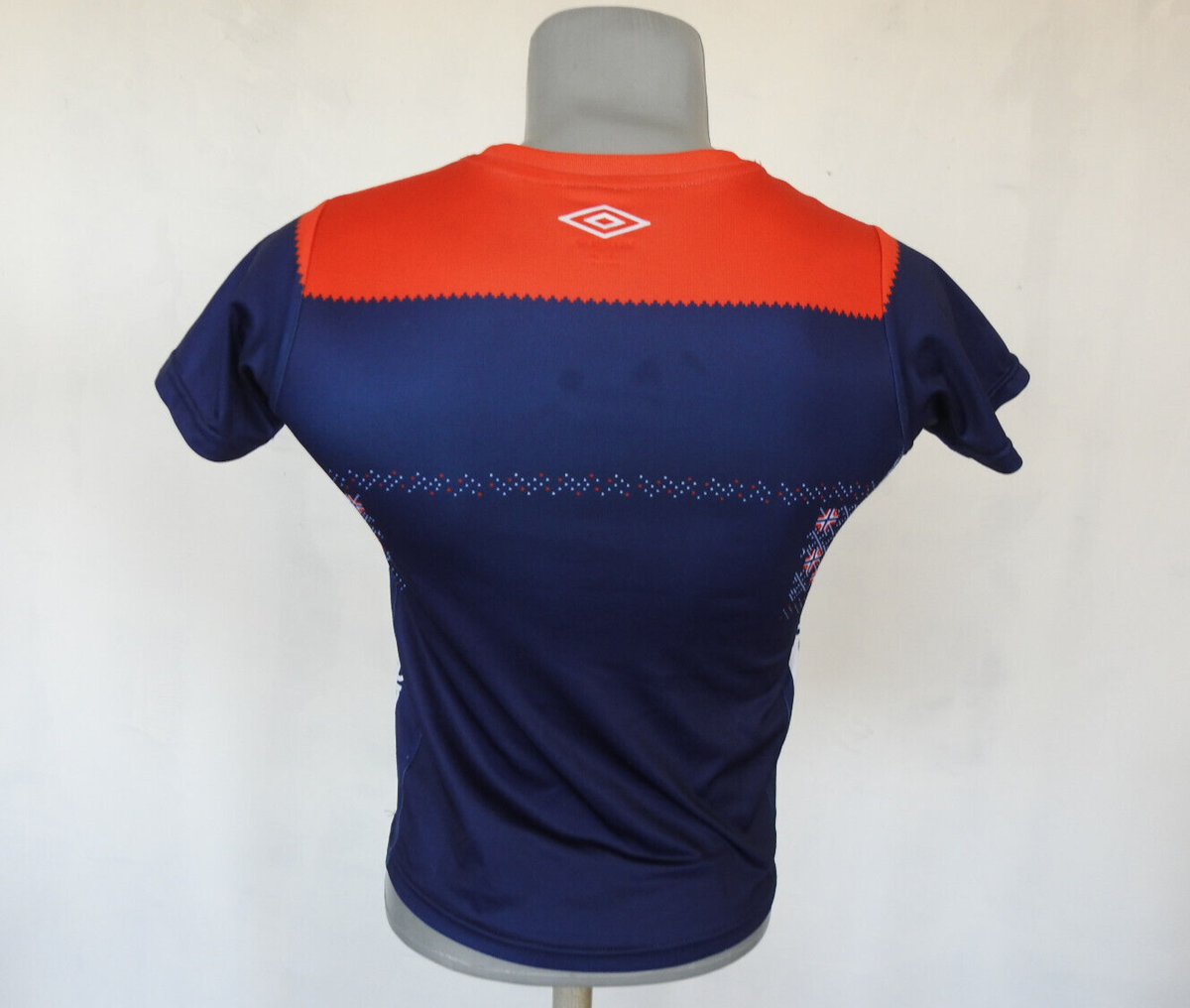 Norway Handball Jersey Umbro Blue Red Shirt Size Boys 140 / M
