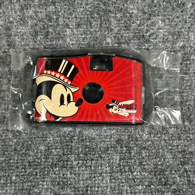Rare Vintage Disney Mickey Mouse 35mm Point & Shoot Camera 24 Exposure Film NOS
