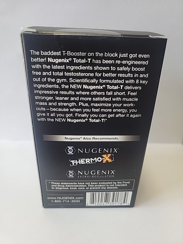Nugenix Total T New 90 Tablets Free Ship EXP 04/2026 Total-T Authentic from USA - Picture 3 of 5