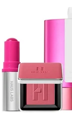 HAUS LABS BY LADY GAGA Color Fuse Glassy Blush Balm Stick + Powder Blush Set