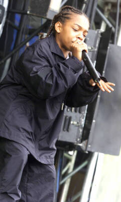 Lil Bow Wow at Party in the Park 2001 in Hyde Park London England Old Photo 11