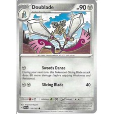 133/182 Doublade : Common Card  : Paradox Rift Pokemon TCG
