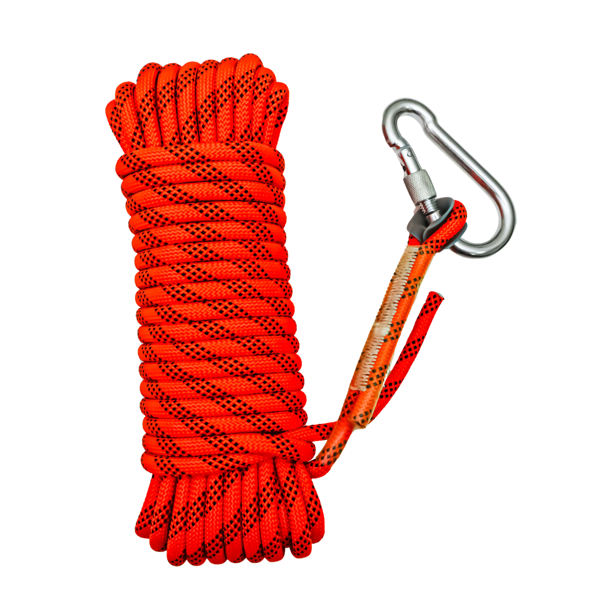 Deluxe Magnet Fishing Rope and Carabiner 52 FT(16M) | 2000LB