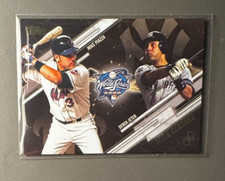 2024 Topps Dynamic Duals Title Clashes #TC-6 Mike Piazza/Derek Jeter