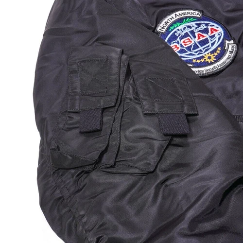 CAPCOM Original Resident Evil BIOHAZARD MA-1 BSAA Flight jacket  SIZE M image 7