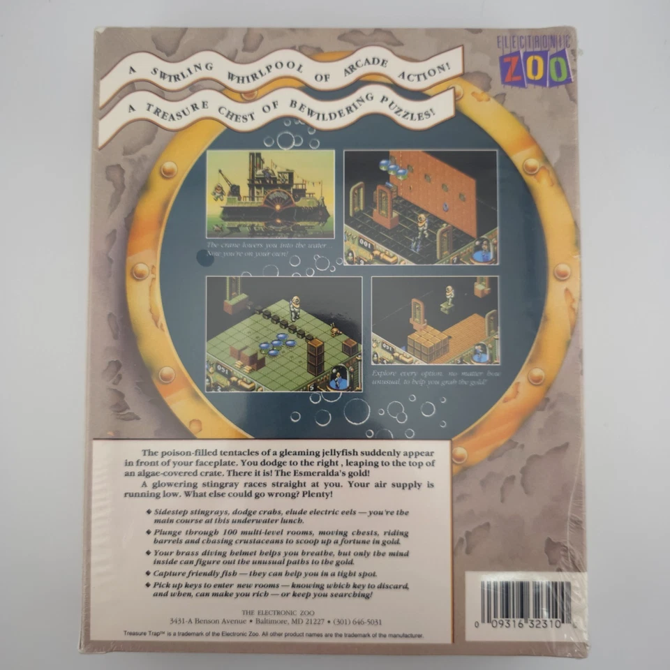 Treasure Trap, 1990, Big Box, New & Sealed - Image 3 of 4