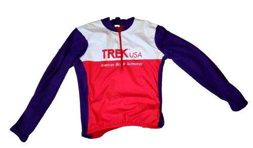 Vtg Trek USA American Bicycle Pull Over Mens Size M