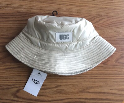 UGG Fabric Bucket Hat - Ivory - One Size (NWT: See NOTE) | eBay display picture 1