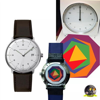 JUNGHANS MAX BILL Edition 2017 GRAPHIC SERIES 041/4762.01 LIMITED 363/2816.00