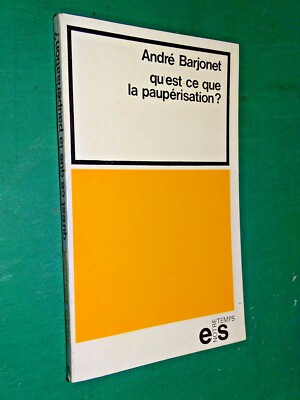 Was ist Verarmung? René BARJONET