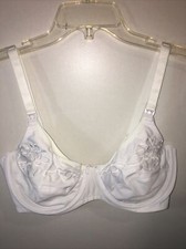 Womens nursing Bra, ABC MATERNITY Lot Of 2 White Size 48E underwire B128