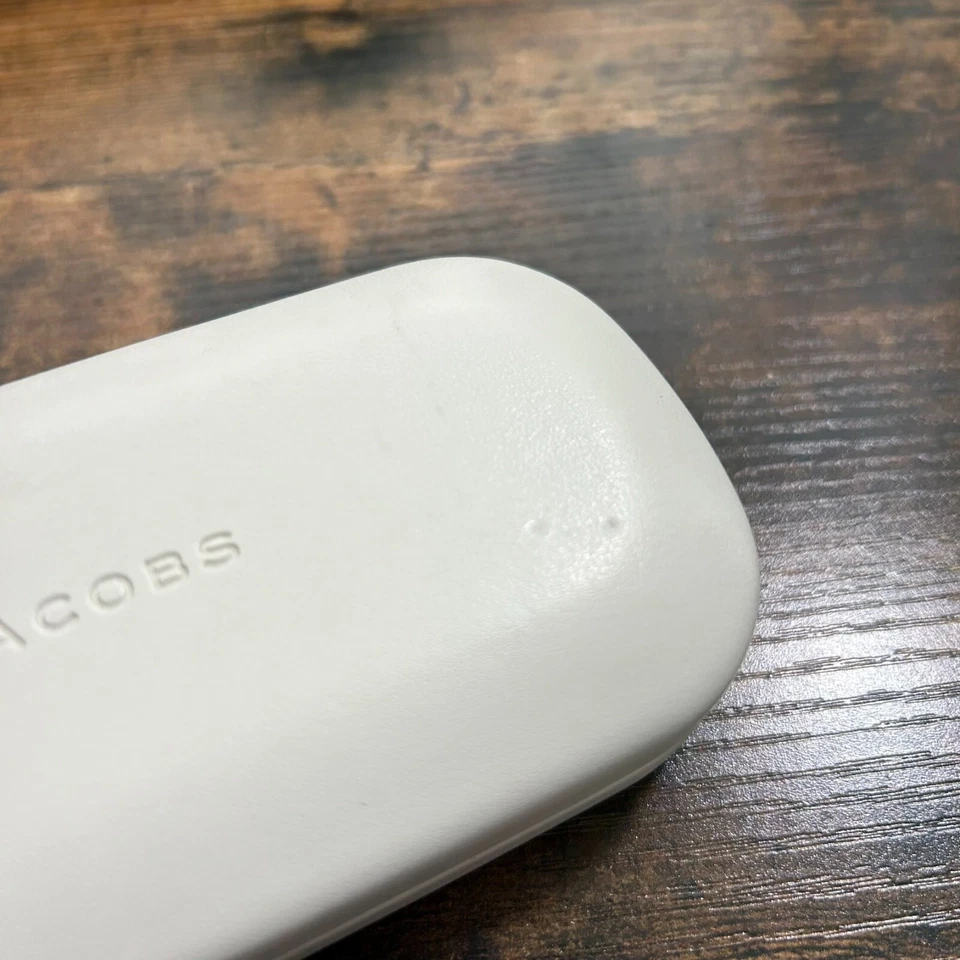 Gafas de sol Marc Jacobs medianas vacías con cubierta con tela blancas-537 Foto 4 de 4