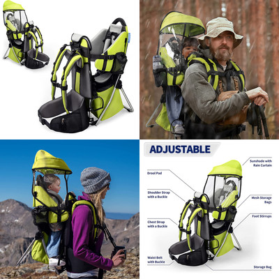 MEJOR Mochila Portabebes Cargador Portador De Bebe Porta Senderismo Baby  Carrier | eBay