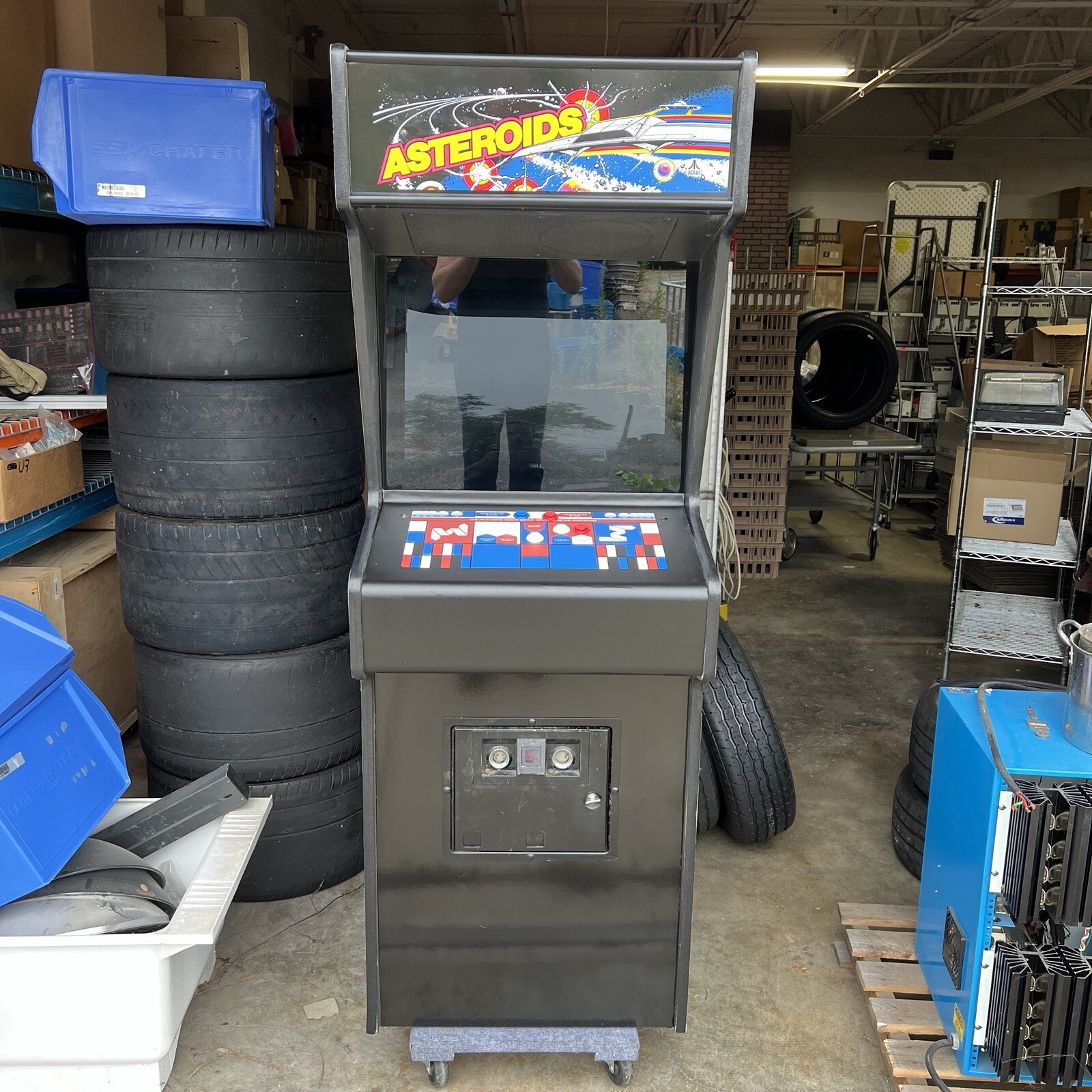 Original ASTEROIDS Atari COIN-OP CLASSIC Arcade Video Game Needs ...