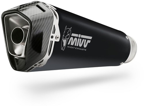 H.066.LDRB - Exhaust Muffler Mivv SPORT DELTA RACE Black HONDA X-ADV 750 (17-) - Picture 2 of 2