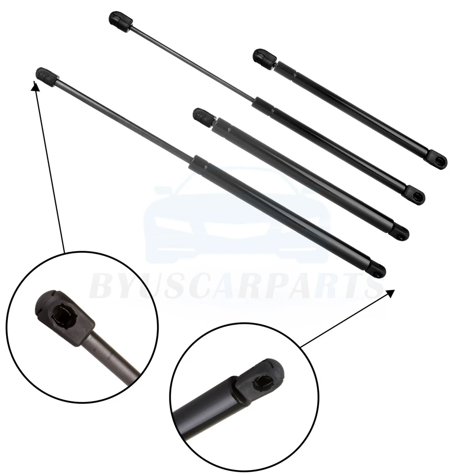 4 x Window Tailgate Hatch Lift Support Struts For 2004-2011 Mitsubishi Endeavor - Image 2 of 4
