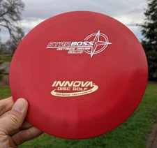 Two Foil Star Boss Innova Disc Golf NEW 175g PENNED Pop Top