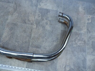 1980 Kawasaki KZ550 LTD K653-1. OEM right exhaust headers muffler