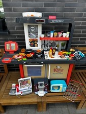 Smoby Kids Restaurant, Spielküche Kinder Spielzeug inkl. SEHR VIEL ZUBEHÖR