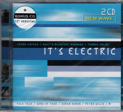 new wave - it`s electric + Bonus CD 12 '' Versions  -2er CD - noch in Folie !!