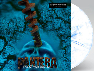 Pantera - Far Beyond Driven Limited White Stronger Blue Marbled Vinyl LP NEU