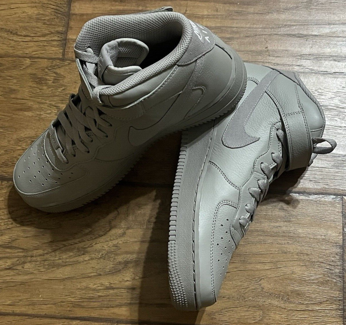 ①youyoujjj Nike Air Force 1 Mid By You Custom 'Cobblestone' Sneaker