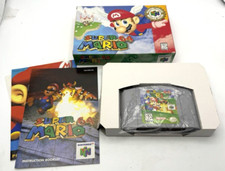 NINTENDO 64 SUPER MARIO 64 IN BOX WITH INSERTS TESTED