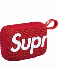 Supreme x JBL Go 5 Waterproof Bluetooth Speaker - Red FW26 