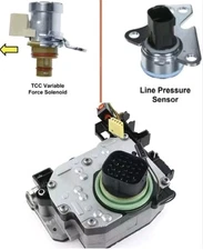 62TE Transmission Shift Solenoid Set w/ TCC & LPS Sensors 05078709AB 2006 UP OEM