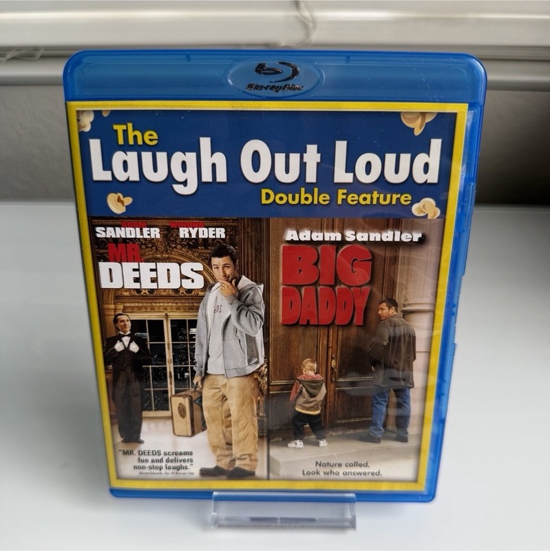Sony Laugh Out Loud Double Feature Blu-ray PG-13 (Mr. Deeds/Big Daddy)