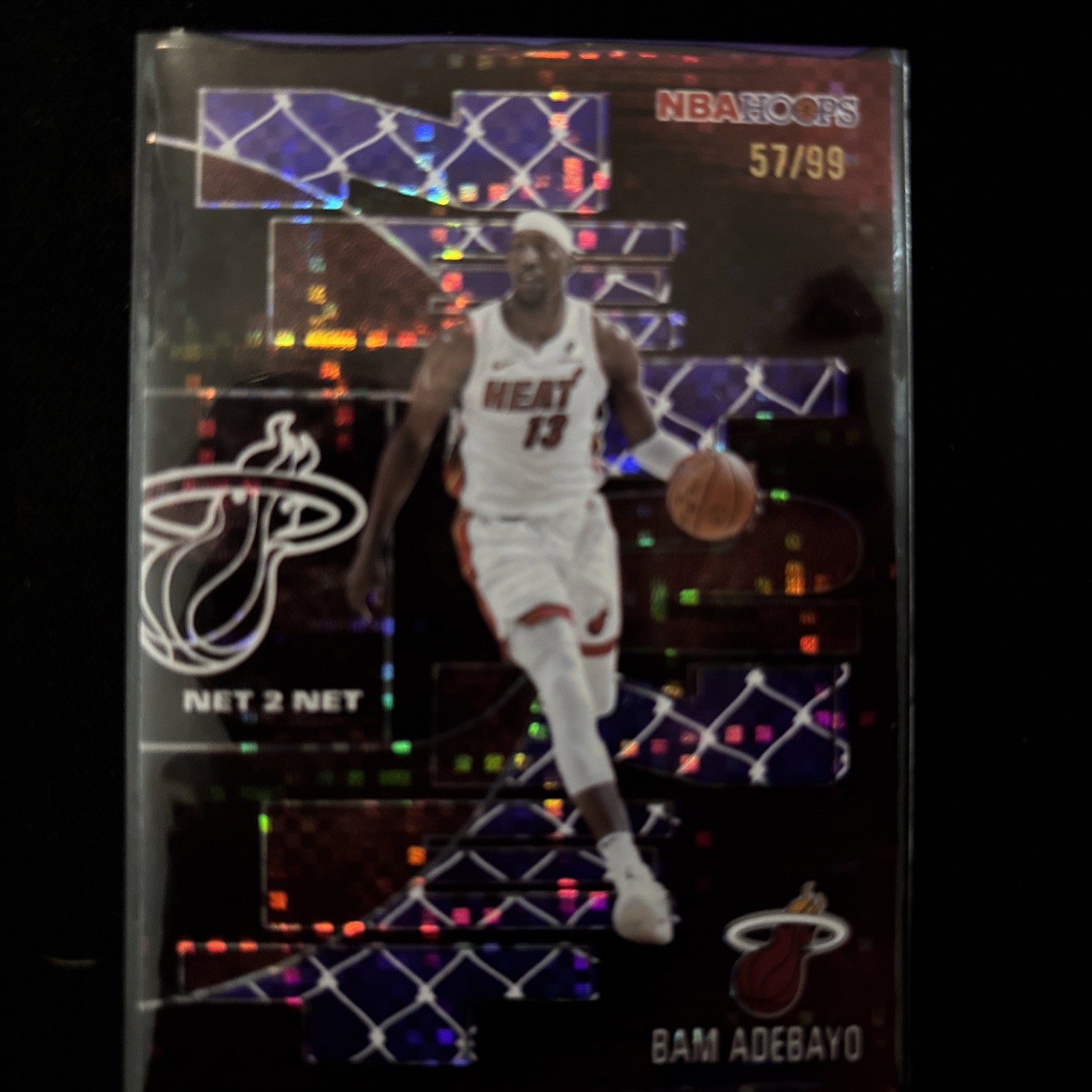 2025-26 Topps #NTN1 Bam Adebayo NBA Hoops Net 2 Net /99 