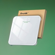 Ovutek Bathroom Scale for Body Weight, Highly Accurate Digital Weighing Mach...