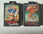 Sonic the Hedgehog 1 & 2 Sega Genesis NOT FOR RESALE