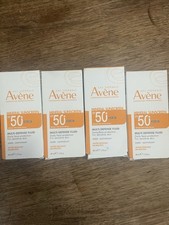 4x.Avene Mineral Sunscreen SPF50 Tinted-Natural Finish 40ml/1.3fl.oz As Seen