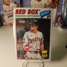 ‘26 Topps Heritage White Chrome Roman Anthony RC Red Sox