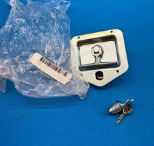 Thomas Bus 67000114 Folding T-Handle Door Lock Assembly with Key