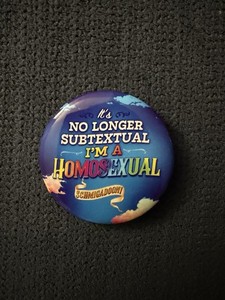 Schmigadoon Broadway Homosexual Button Pin