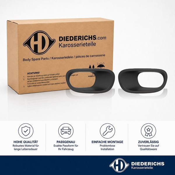 LÜFtungsgitter StossfÄNger Vorne Links Rechts Diederichs 4007046 FÜR-image