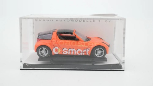 Busch H0 49351 Smart Roadster cupé naranja | Condition: Gebraucht