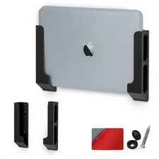 Wall Mount Laptop Holder with Adhesive  Screw in, 1.2" / 31mm, for Macbooks,...