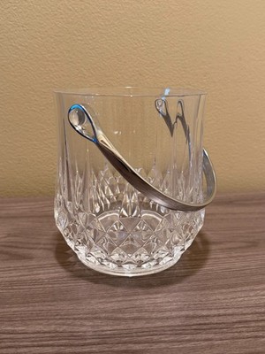 Vintage Cristal d'Arques Longchamp Ice Bucket   Elegant French Crystal