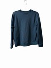 Under Armour ColdGear Crewneck Sweatshirt Womens Large Blue Oversized Logo