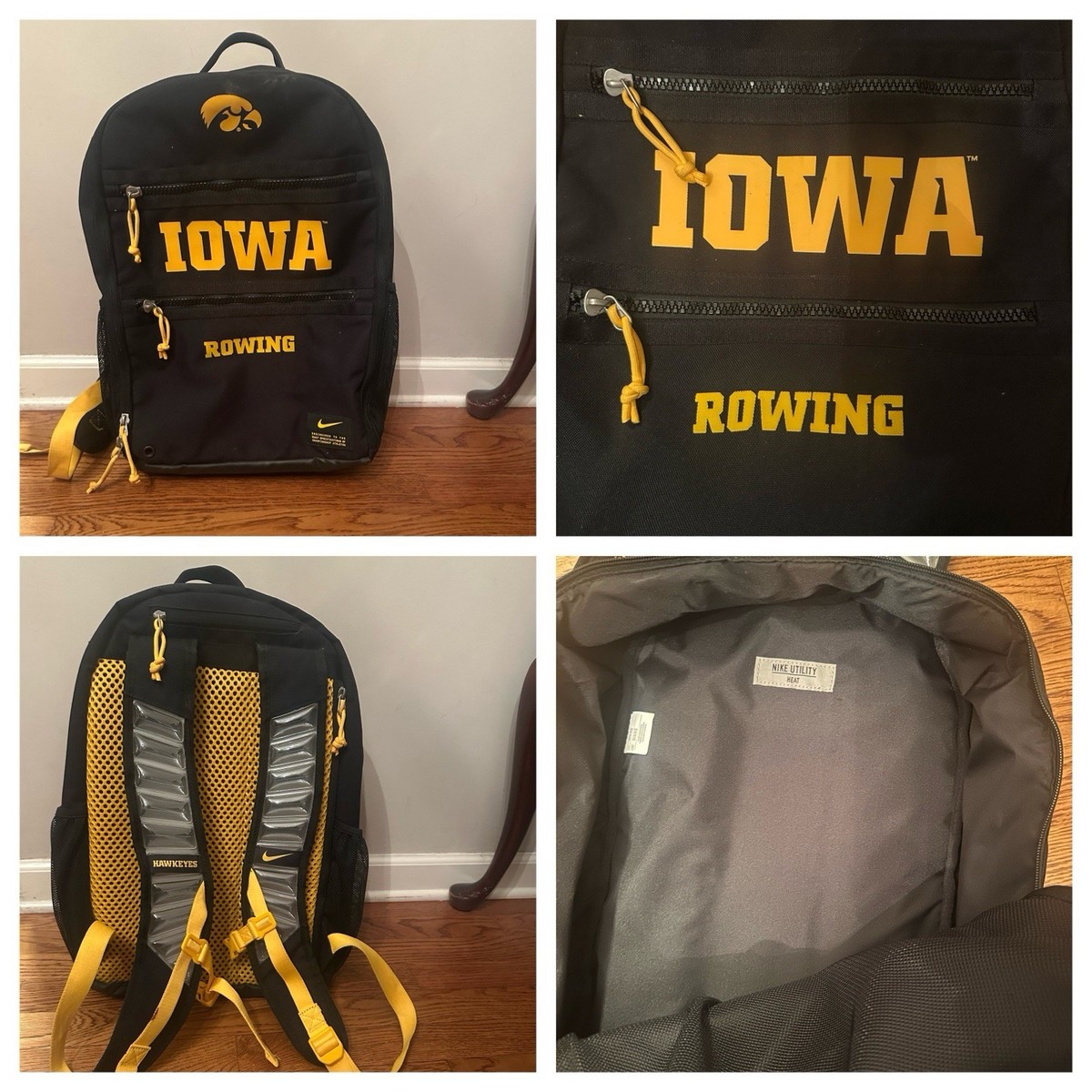 iowa hawkeyes nike Team Issued Elite Backpack Rowing iowa hawkeyes nike Team Issued Elite Backpack Rowing