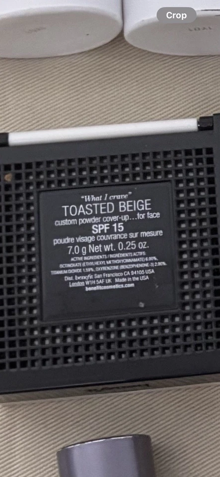 Benefit Hello FLAWLESS~TOASTED BEIGE~ Powder Foundation & SPF 15 Custom Cover-up - Image 2 of 2