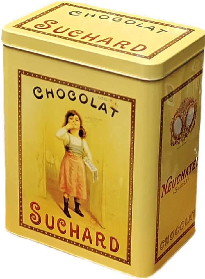 Boite métal Chocolat Suchard Fille - Photo 1/1