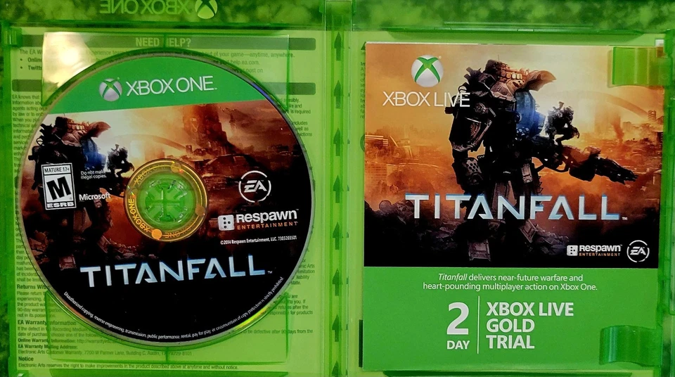TITANFALL XBOX ONE: 2016 CIB, ¡¡EN BUEN ESTADO!! ¡CONSIGUE ESTE ICÓNICO JUEGO RÁPIDO ANTES DE IRTE! Foto 3 de 4