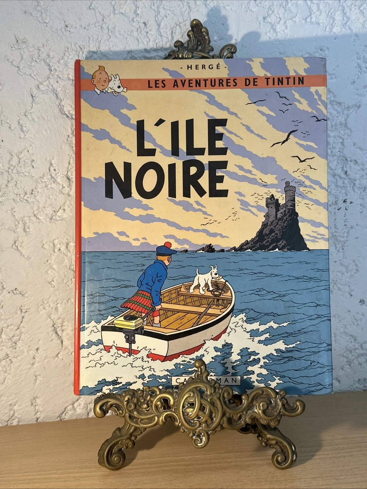 BD Les Aventures De Tintin L’île Noire Hergé Casterman